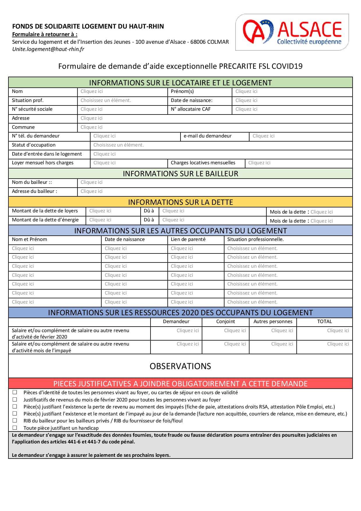 formulaire aide except covid V2